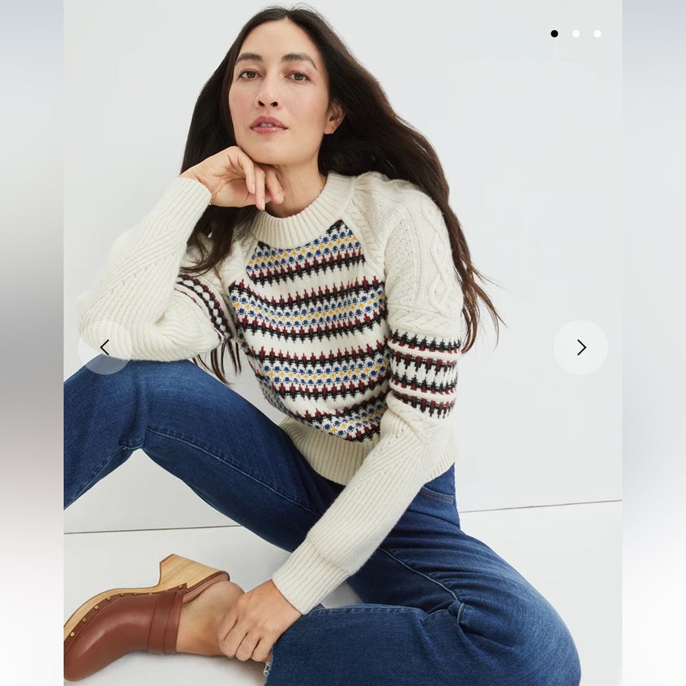 Veronica Beard JIMENA JACQUARD SWEATER